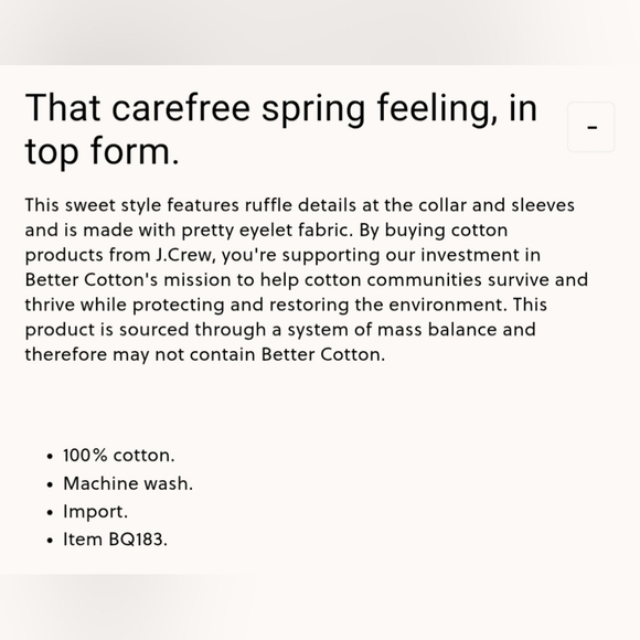 J.Crew Ladies Smocked Puff Sleeve Top In Eyelet . Size S - Picture 8 of 8